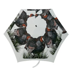 Thanksgiving Turkey Mini Folding Umbrellas by Valentinaart