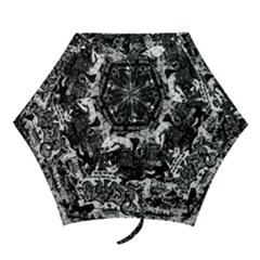 Graffiti Mini Folding Umbrellas by ValentinaDesign