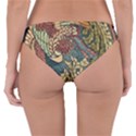 Wings Feathers Cubism Mosaic Reversible Hipster Bikini Bottoms View4
