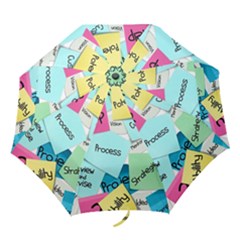Stickies Post It List Business Folding Umbrellas by Celenk