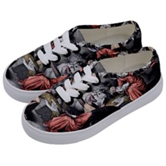 The Birth Of Christ Kids  Classic Low Top Sneakers by Valentinaart