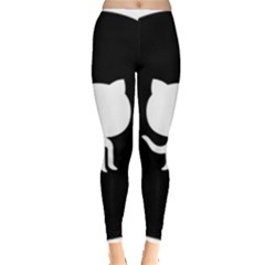 Logo Icon Github Leggings  by Celenk