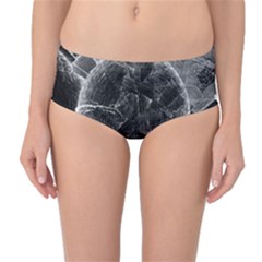 Space Universe Earth Rocket Mid-waist Bikini Bottoms by Celenk