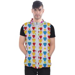 So Sweet And Hearty As Love Can Be Men s Puffer Vest by pepitasart