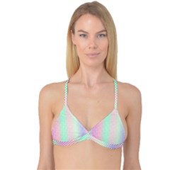 Pattern Reversible Tri Bikini Top by gasi