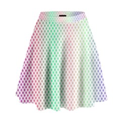 Pattern High Waist Skirt by gasi