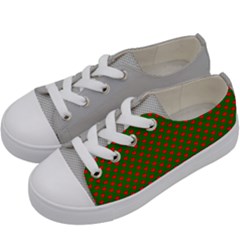 Grey And White Carbon Fiber Kids  Low Top Canvas Sneakers by PodArtist