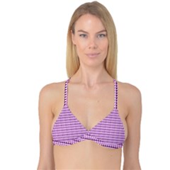 Pattern Reversible Tri Bikini Top by gasi