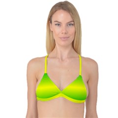 Pattern Reversible Tri Bikini Top by gasi