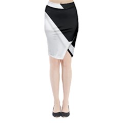 Pattern Midi Wrap Pencil Skirt by gasi