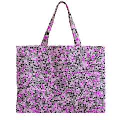 Pattern Zipper Mini Tote Bag by gasi