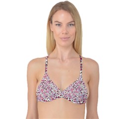 Pattern Reversible Tri Bikini Top by gasi