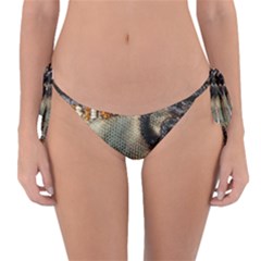 Texture Textile Beads Beading Reversible Bikini Bottom by Celenk