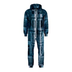 Church Stone Rock Building Hooded Jumpsuit (kids) by Celenk