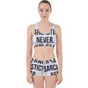 Me sarcastic never Work It Out Sports Bra Set View1