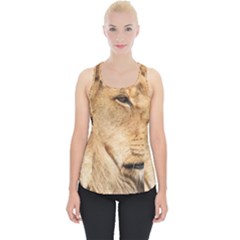 Big Male Lion Looking Right Piece Up Tank Top by Ucco