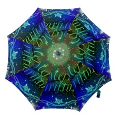 Christmas Greeting Card Frame Hook Handle Umbrellas (medium) by Celenk
