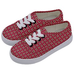 Christmas Wrapping Paper Kids  Classic Low Top Sneakers by Celenk