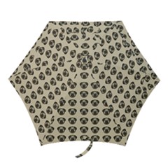 Puppy Dog Pug Pup Graphic Mini Folding Umbrellas by Celenk