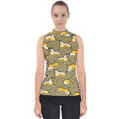 Sleeping Corgi Shell Top by Celenk