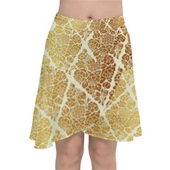 Vintage,gold,damask,floral,pattern,elegant,chic,beautiful,victorian,modern,trendy Chiffon Wrap by NouveauDesign