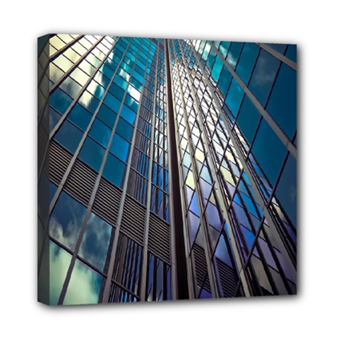 Architecture Skyscraper Mini Canvas 8  X 8  by Celenk