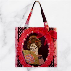 Beauty Zipper Grocery Tote Bag by DeneWestUK