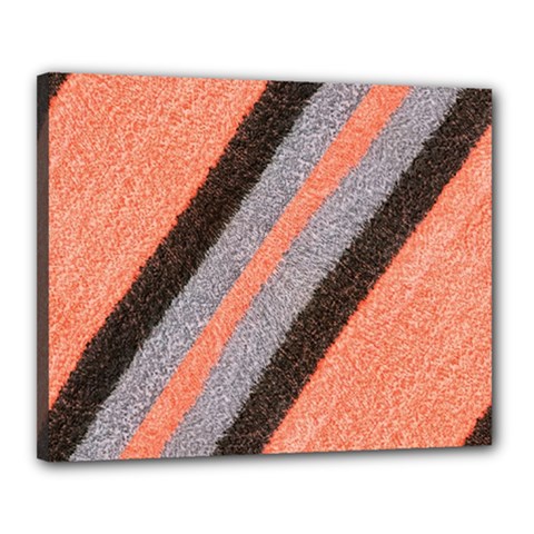 Fabric Textile Texture Surface Canvas 20  X 16  by Celenk