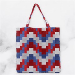 Texture Textile Surface Fabric Grocery Tote Bag by Celenk