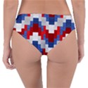 Texture Textile Surface Fabric Reversible Classic Bikini Bottoms View2