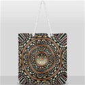 Dark Metal And Jewels Full Print Rope Handle Tote (Large) View2