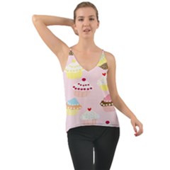Cupcakes Wallpaper Paper Background Cami by Celenk