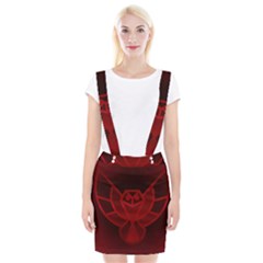 Bird Owl Eagle Owl Fragment Braces Suspender Skirt by Celenk