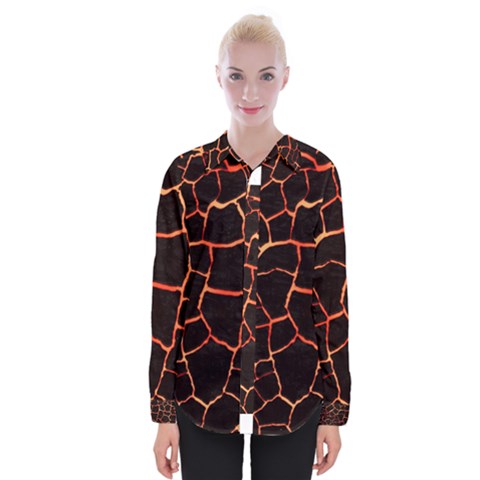 Magma Womens Long Sleeve Shirt by jumpercat