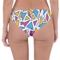 Retro Shapes 01 Reversible Hipster Bikini Bottoms View4