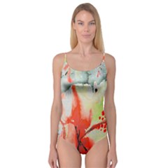 Fabric Texture Softness Textile Camisole Leotard  by Celenk