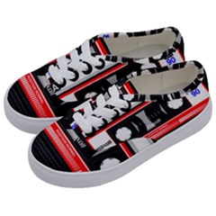 Compact Cassette Musicassette Mc Kids  Classic Low Top Sneakers by Celenk