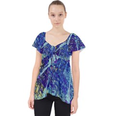 Ink Splash 01 Lace Front Dolly Top by jumpercat