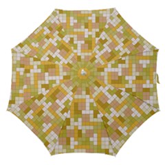 Tetris Camouflage Desert Straight Umbrellas by jumpercat