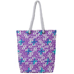 Hard Workout Full Print Rope Handle Tote (small) by jumpercat