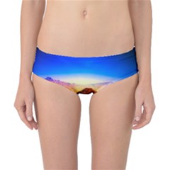 Crater Lake Oregon Mountains Classic Bikini Bottoms by BangZart