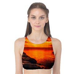 Alabama Sunset Dusk Boat Fishing Tank Bikini Top by BangZart