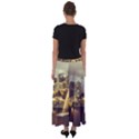 Singapore City Urban Skyline Flared Maxi Skirt View2