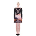 Iceland Sky Clouds Sunset Suspender Skater Skirt View2