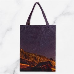 Italy Cabin Stars Milky Way Night Classic Tote Bag by BangZart