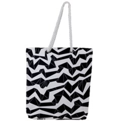 Polynoise Origami Full Print Rope Handle Tote (large) by jumpercat