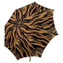 Animal Tiger Seamless Pattern Texture Background Hook Handle Umbrellas (Medium) View2