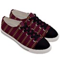 Geometric Pattern Men s Low Top Canvas Sneakers View3