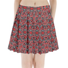 Exotic Intricate Modern Pattern Pleated Mini Skirt by dflcprints