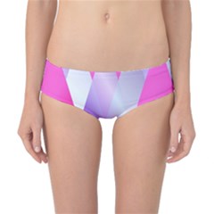 Gradient Geometric Shiny Light Classic Bikini Bottoms by BangZart
